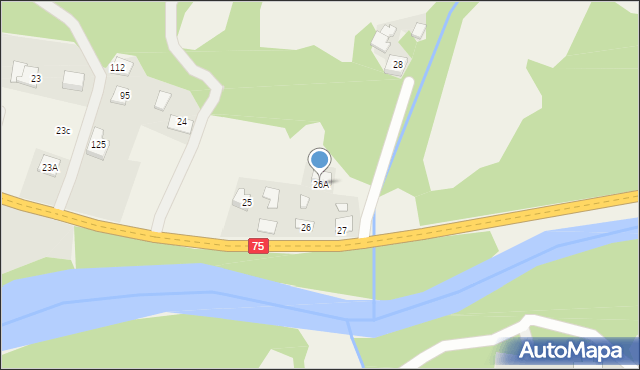 Maciejowa, Maciejowa, 26A, mapa Maciejowa