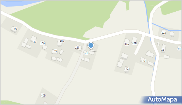 Maciejowa, Maciejowa, 41A, mapa Maciejowa