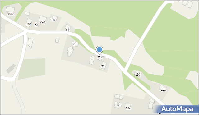 Maciejowa, Maciejowa, 52a, mapa Maciejowa