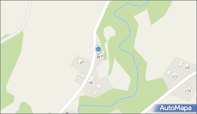 Maciejowa, Maciejowa, 89, mapa Maciejowa