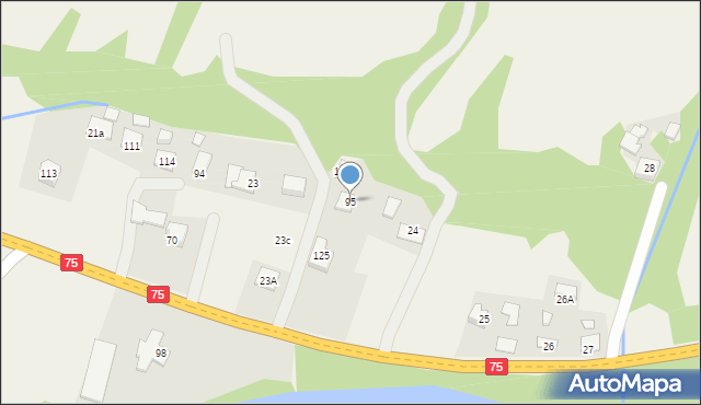 Maciejowa, Maciejowa, 95, mapa Maciejowa