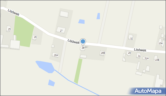 Maciejowice, Maciejowice, 28, mapa Maciejowice