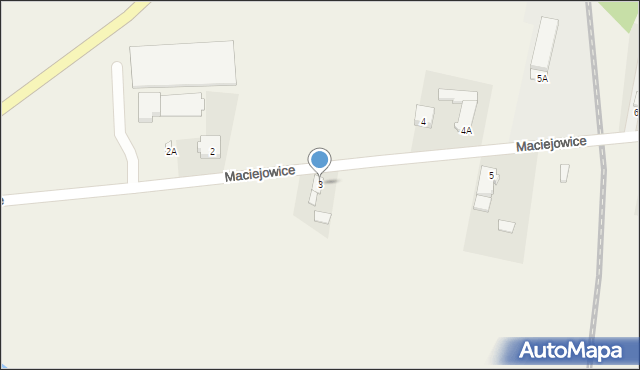Maciejowice, Maciejowice, 3, mapa Maciejowice