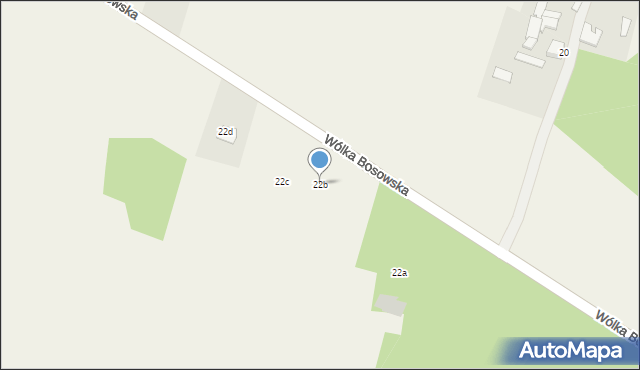 Maciejowice, Maciejowice, 22b, mapa Maciejowice