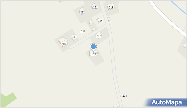 Maciejowice, Maciejowice, 133, mapa Maciejowice