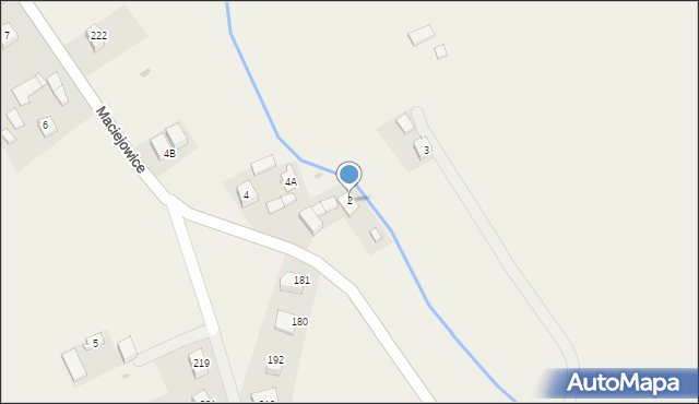 Maciejowice, Maciejowice, 2, mapa Maciejowice