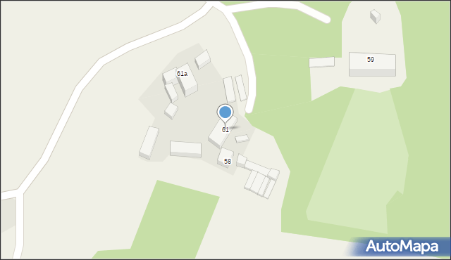 Maciejowiec, Maciejowiec, 61, mapa Maciejowiec