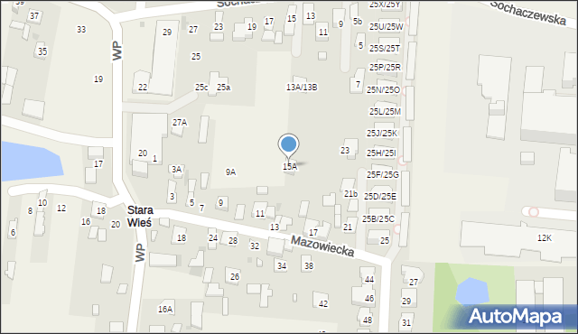 Macierzysz, Mazowiecka, 15A, mapa Macierzysz