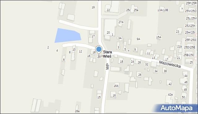 Macierzysz, Mazowiecka, 20, mapa Macierzysz