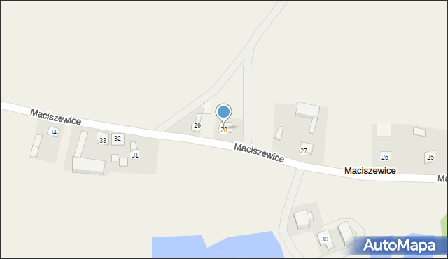 Maciszewice, Maciszewice, 28, mapa Maciszewice