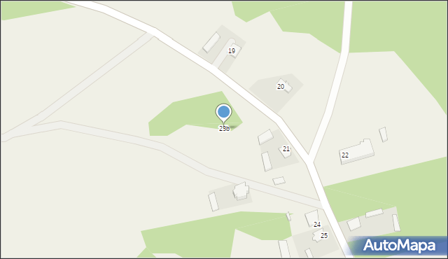 Maćkowa Ruda, Maćkowa Ruda, 23b, mapa Maćkowa Ruda