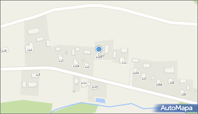 Maćkowice, Maćkowice, 111a, mapa Maćkowice