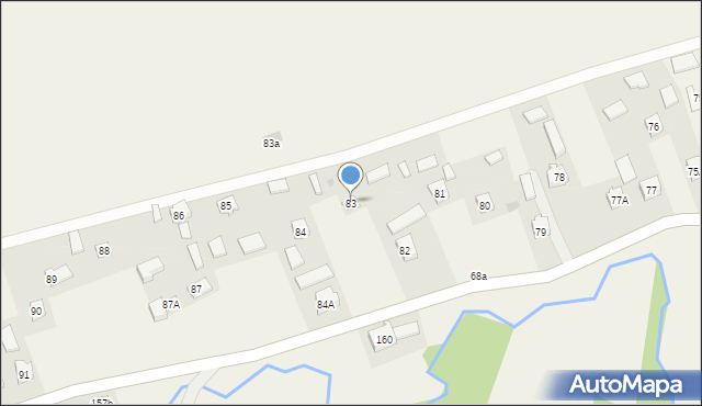 Maćkowice, Maćkowice, 83, mapa Maćkowice