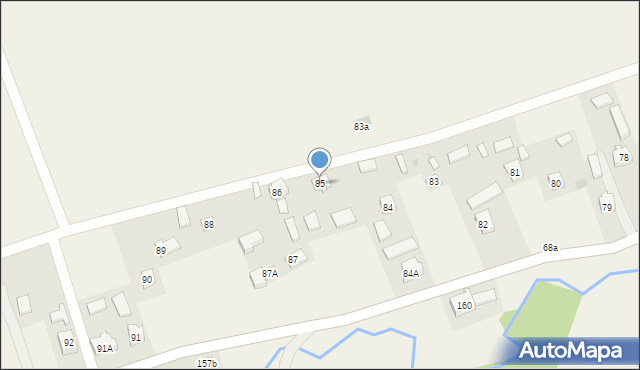 Maćkowice, Maćkowice, 85, mapa Maćkowice