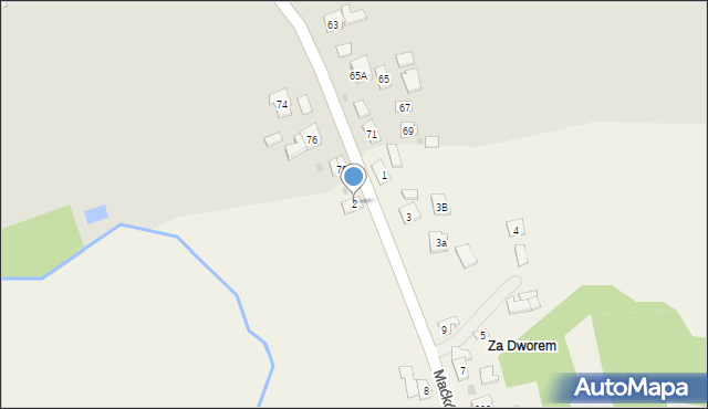 Maćkówka, Maćkówka, 2, mapa Maćkówka