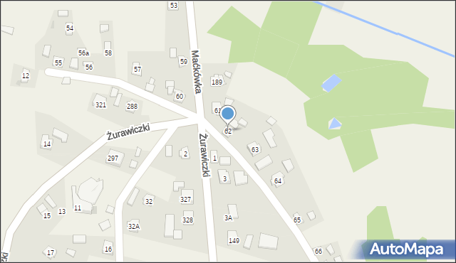 Maćkówka, Maćkówka, 62, mapa Maćkówka