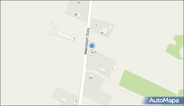 Macoszyn Duży, Macoszyn Duży, 6, mapa Macoszyn Duży