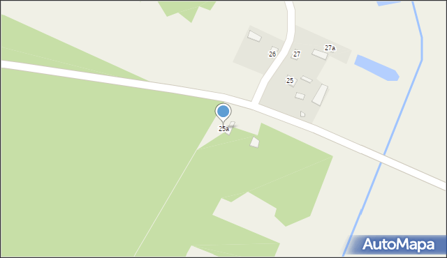 Macoszyn Mały, Macoszyn Mały, 25a, mapa Macoszyn Mały