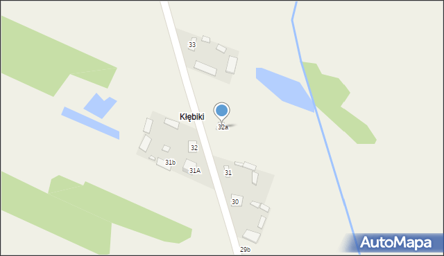 Macoszyn Mały, Macoszyn Mały, 32a, mapa Macoszyn Mały