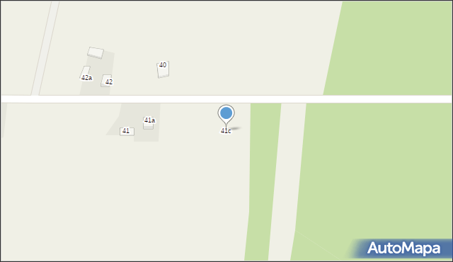 Macoszyn Mały, Macoszyn Mały, 41c, mapa Macoszyn Mały