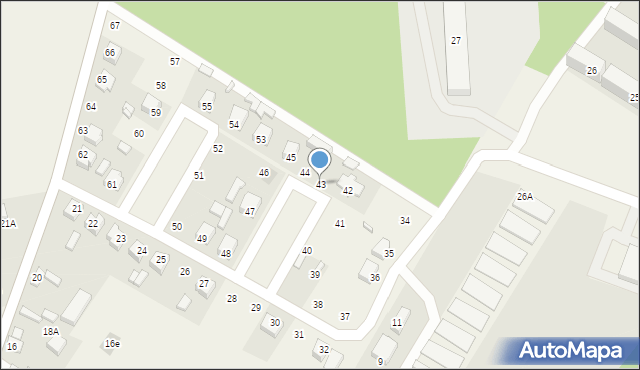 Mącznik, Mącznik, 43, mapa Mącznik