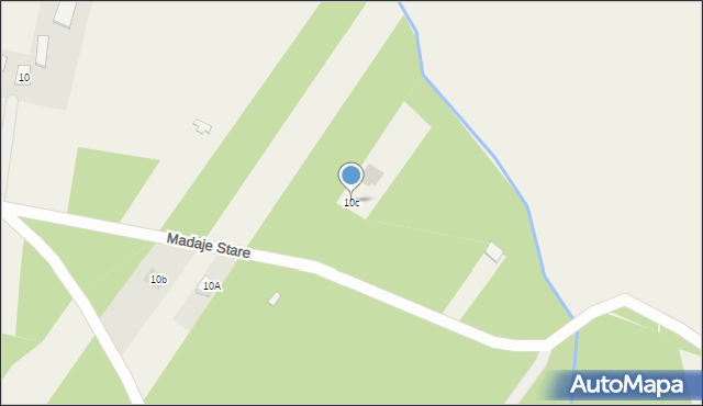 Madaje Stare, Madaje Stare, 10c, mapa Madaje Stare