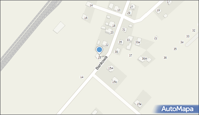 Magdalenka, Magdalenka, 15, mapa Magdalenka