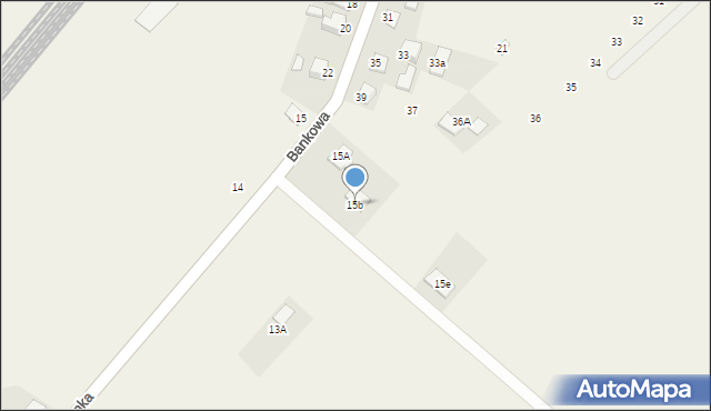 Magdalenka, Magdalenka, 15b, mapa Magdalenka
