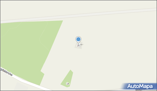 Magdalenów, Magdalenów, 1b, mapa Magdalenów