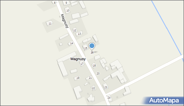 Magnusy, Magnusy, 16, mapa Magnusy