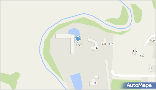 Magnuszew Duży, Magnuszew Duży, 67C, mapa Magnuszew Duży