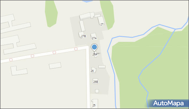 Magnuszew Mały, Magnuszew Mały, 26A, mapa Magnuszew Mały