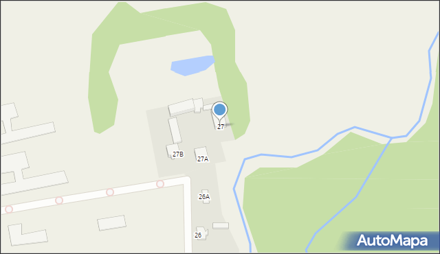 Magnuszew Mały, Magnuszew Mały, 27, mapa Magnuszew Mały