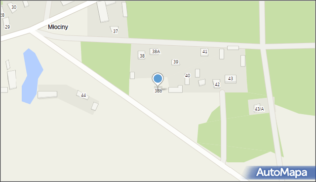 Magnuszew Mały, Magnuszew Mały, 38b, mapa Magnuszew Mały