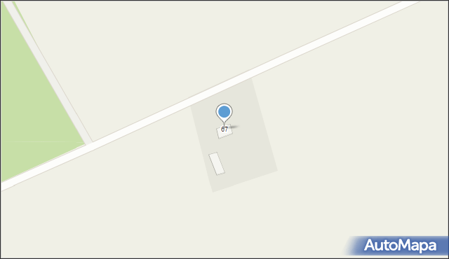 Magnuszew Mały, Magnuszew Mały, 67, mapa Magnuszew Mały