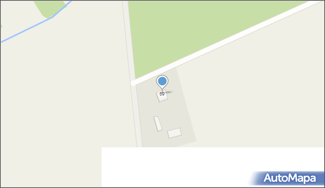 Magnuszew Mały, Magnuszew Mały, 69, mapa Magnuszew Mały