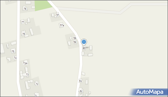 Magnuszewice, Magnuszewice, 60, mapa Magnuszewice
