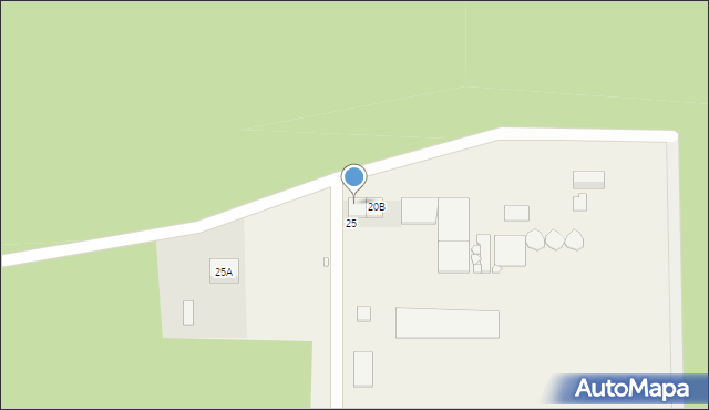 Magnuszowiczki, Magnuszowiczki, 25B, mapa Magnuszowiczki