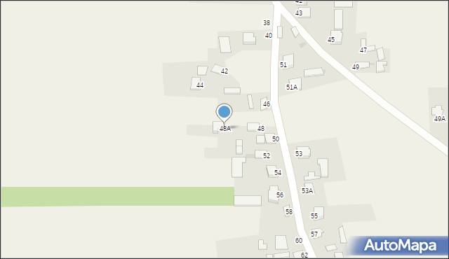 Magonie, Magonie, 48A, mapa Magonie