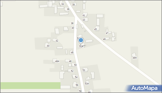 Magonie, Magonie, 51A, mapa Magonie