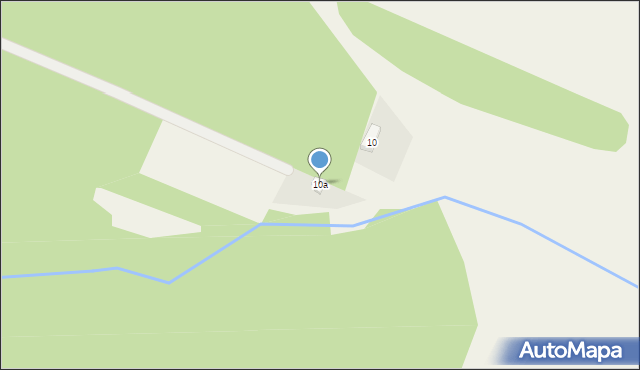 Majaczewice, Majaczewice, 10a, mapa Majaczewice