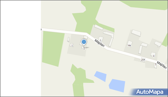 Majdan, Majdan, 2, mapa Majdan