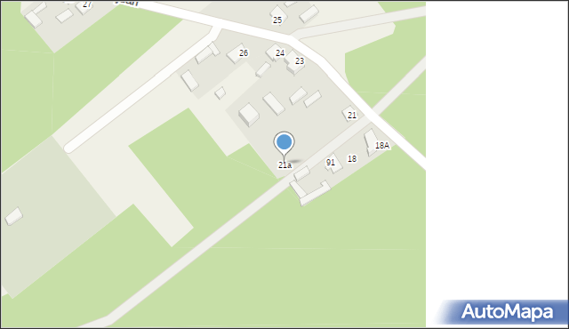 Majdan, Majdan, 21a, mapa Majdan