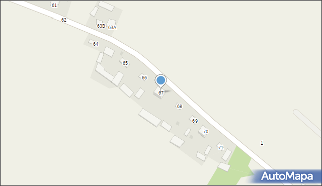 Majdan, Majdan, 67, mapa Majdan