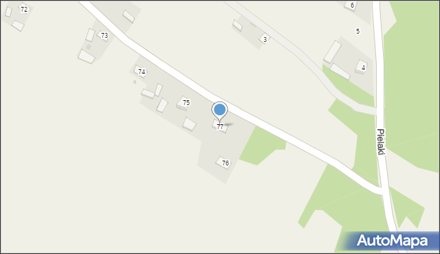 Majdan, Majdan, 77, mapa Majdan