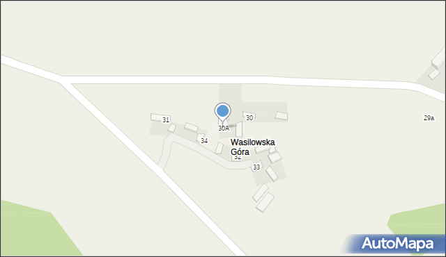 Majdan Abramowski, Majdan Abramowski, 30A, mapa Majdan Abramowski