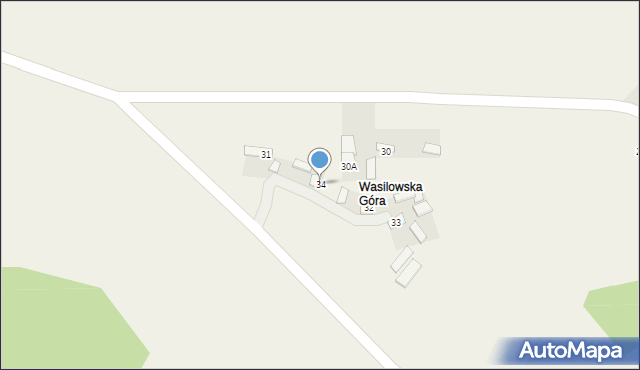 Majdan Abramowski, Majdan Abramowski, 34, mapa Majdan Abramowski