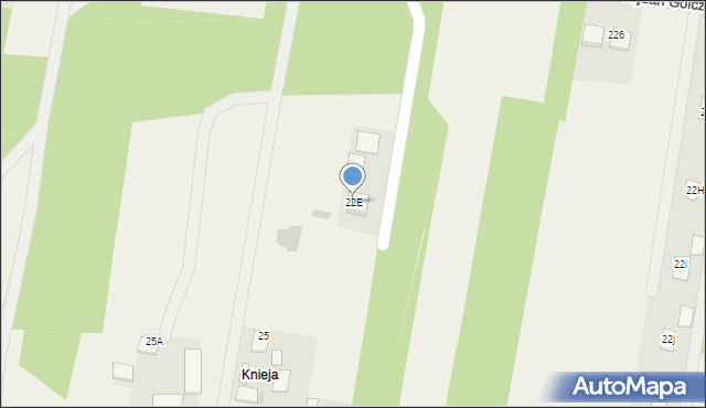 Majdan Golczański, Majdan Golczański, 22E, mapa Majdan Golczański