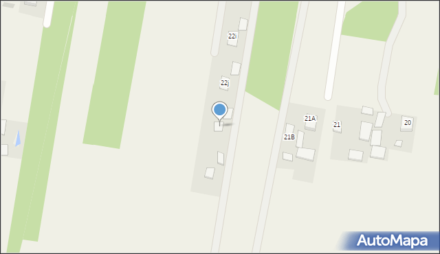 Majdan Golczański, Majdan Golczański, 22k, mapa Majdan Golczański