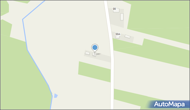 Majdan Golczański, Majdan Golczański, 99b, mapa Majdan Golczański